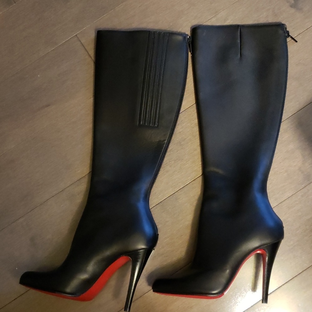 Christian Louboutin high heeled boots